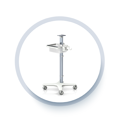 elo-cart Universal Patient Monitor Roll Stand