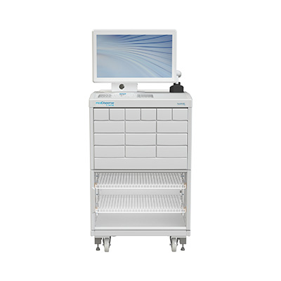 Care Direct Medserve Electronic Medication Storage Cabinet With RFID Badge  Reader 1801041
